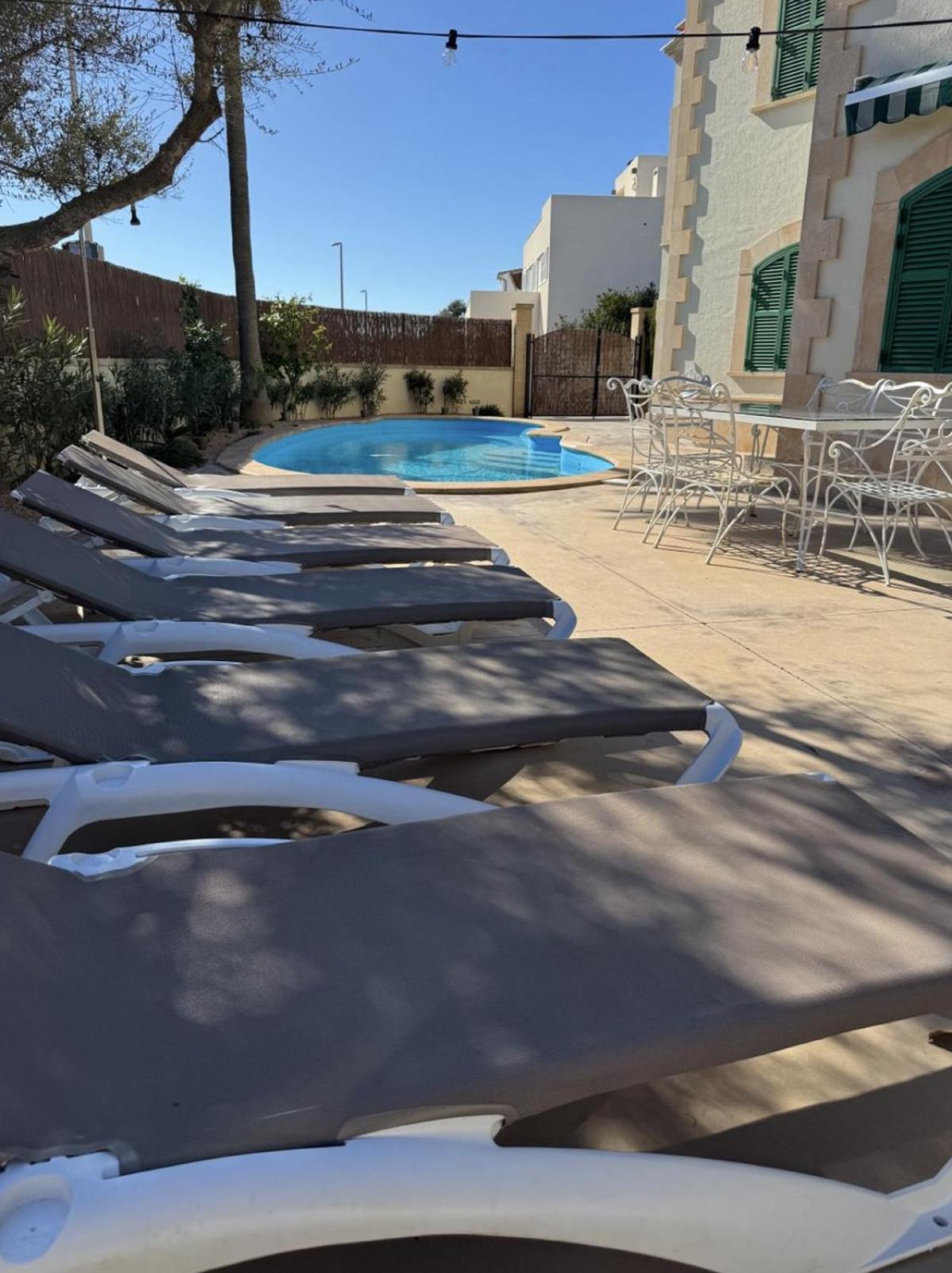 Mallorca Finca Haus Mit Pool Direkt Am Meer Es Trenc, Bootstour Moeglich サ・ラピタ エクステリア 写真