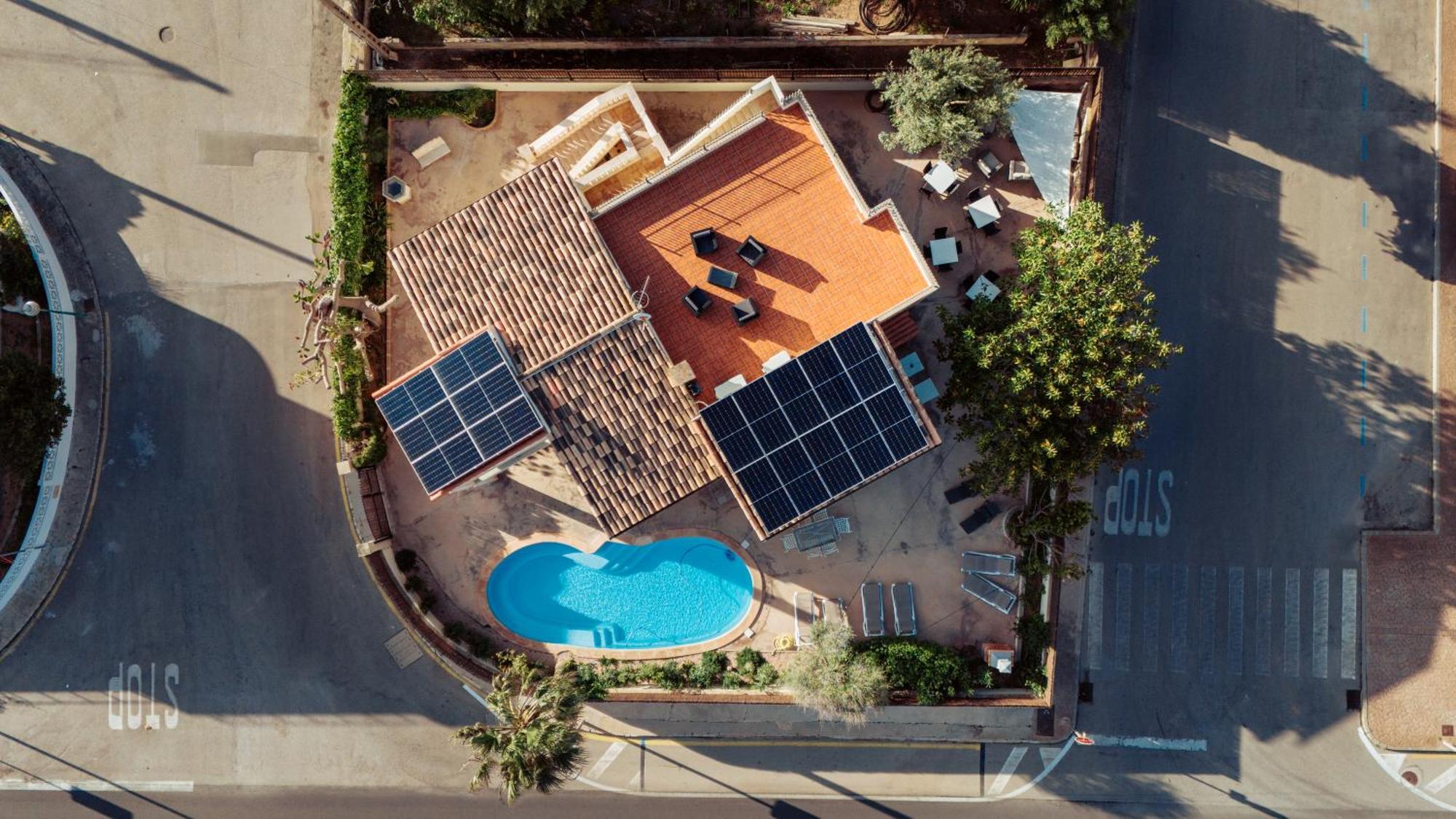Mallorca Finca Haus Mit Pool Direkt Am Meer Es Trenc, Bootstour Moeglich サ・ラピタ エクステリア 写真