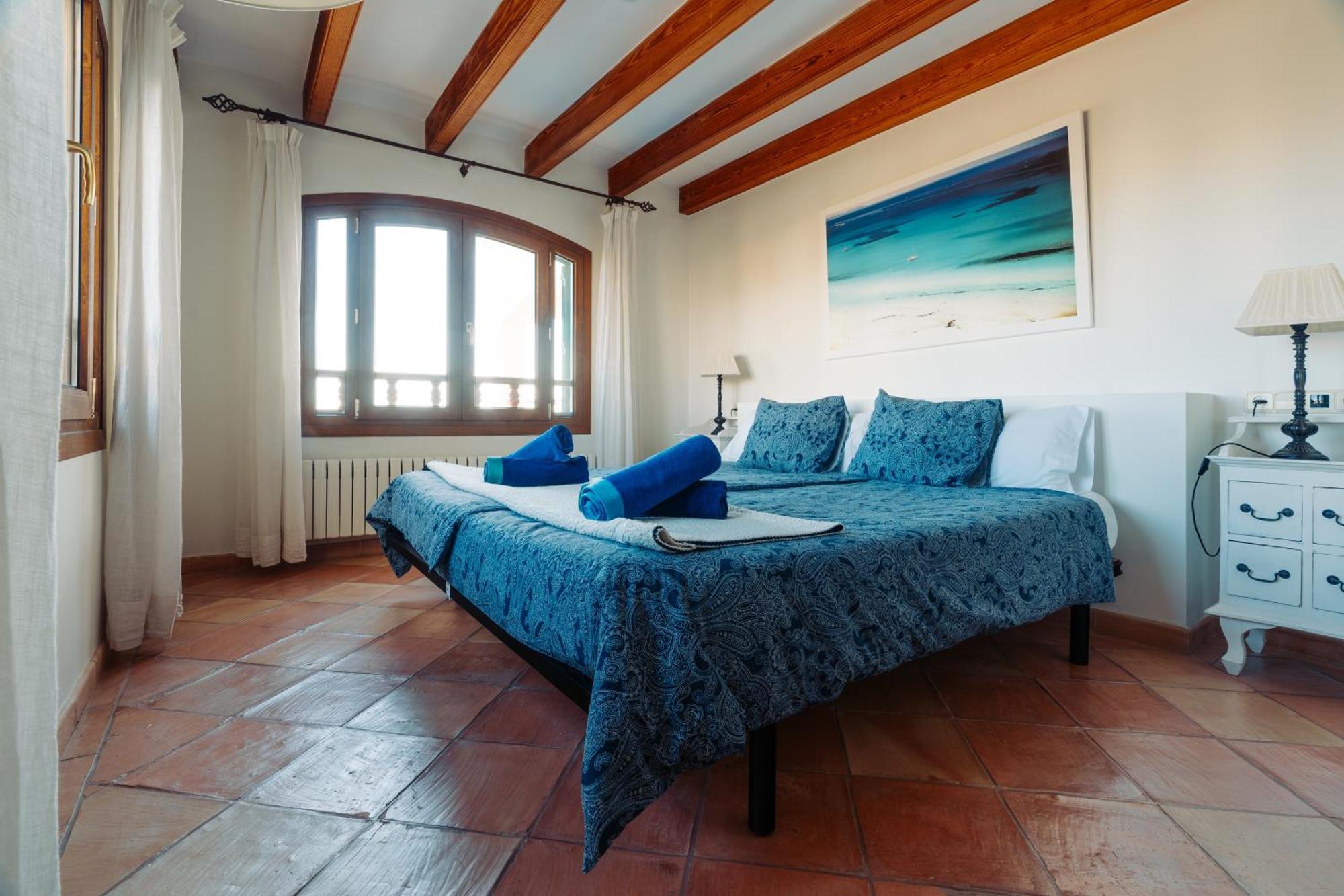 Mallorca Finca Haus Mit Pool Direkt Am Meer Es Trenc, Bootstour Moeglich サ・ラピタ エクステリア 写真