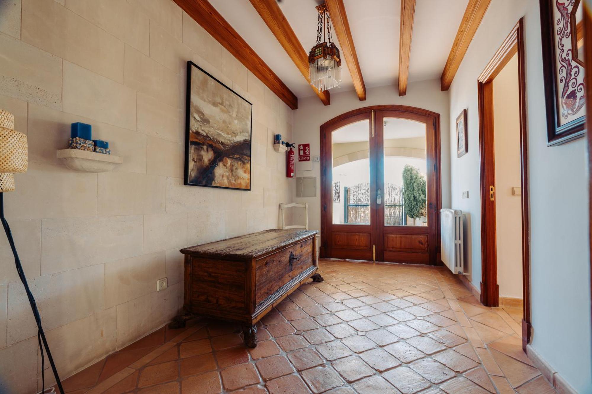 Mallorca Finca Haus Mit Pool Direkt Am Meer Es Trenc, Bootstour Moeglich サ・ラピタ エクステリア 写真