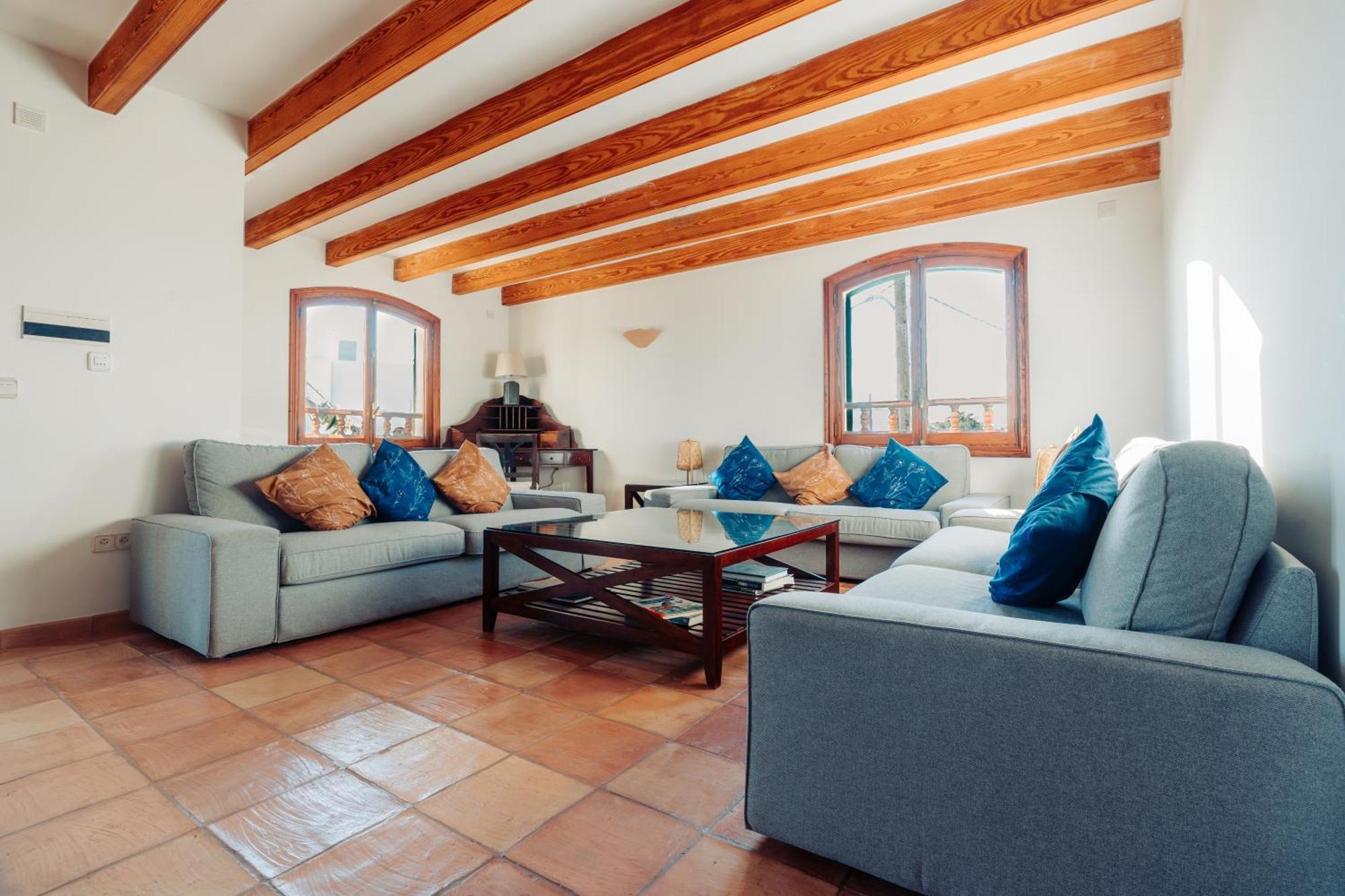 Mallorca Finca Haus Mit Pool Direkt Am Meer Es Trenc, Bootstour Moeglich サ・ラピタ エクステリア 写真